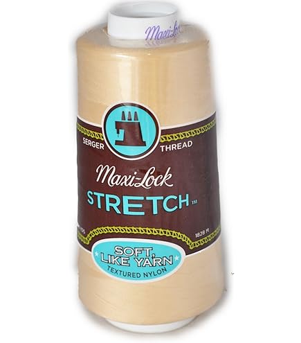 Amazon.com: Maxi-Lock Stretch Thread 2,000 yds - #32599 Natural