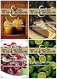 Wind & Willow Sweet Cheeseball and Dessert Mix Bundle (4 Pack): White Chocolate Amaretto Cheesecake, Key Lime Pie, White Chocolate Cherry, and Pumpkin Pie
