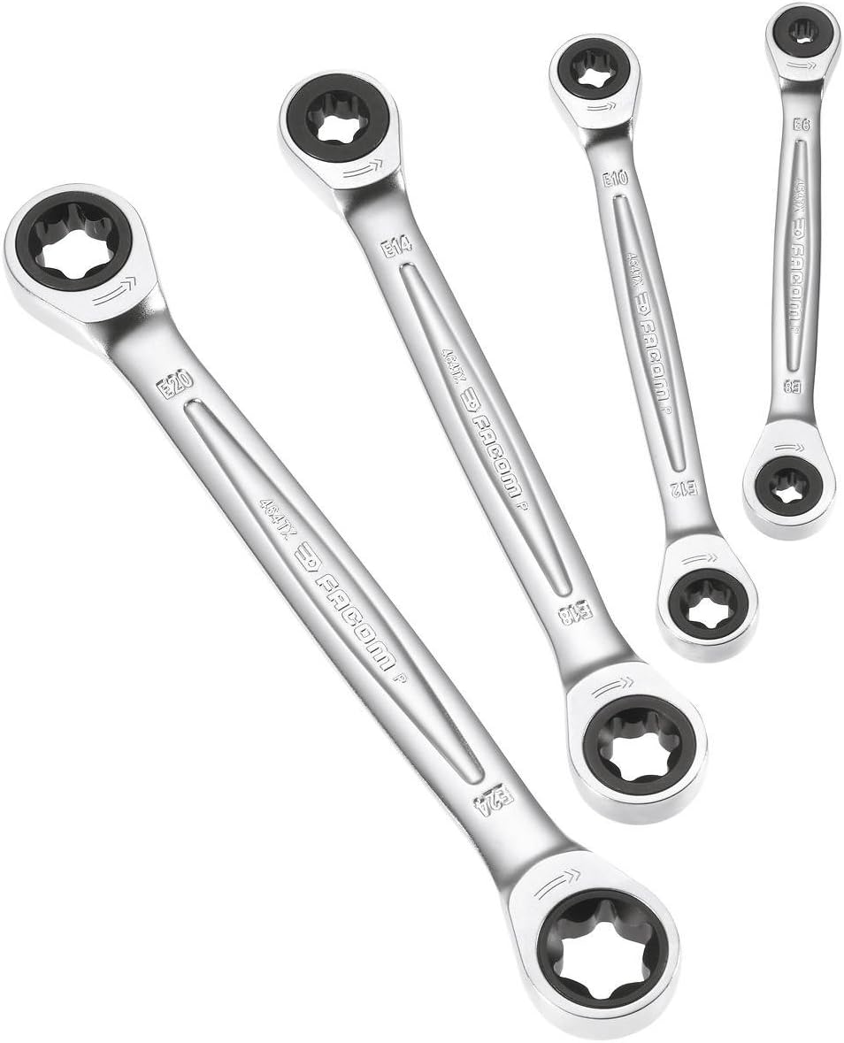 Facom B00gxa2kbs Primetools 464tx J4pb Ratcheting Torx Spanner Set E6 E24 Amazon Com