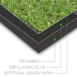 Petgrow Artificial Synthetic Grass Turf 5FTX8FT