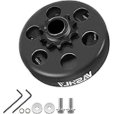 VASHLY Go Kart Clutch 3/4" Bore 10 Tooth for #40/41/420 Chain Predator 212 Centrifugal Clutch 10T for Go Kart Minibike and Fun Kart Engine