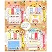 Cute Strawberry Bear Sticker Bookmark Point It Marker Memo Flags Sticky Notes