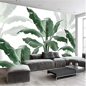 Zybf Wallpaper Fondo De Pantalla 3d Para Cuadros De Pared Hojas