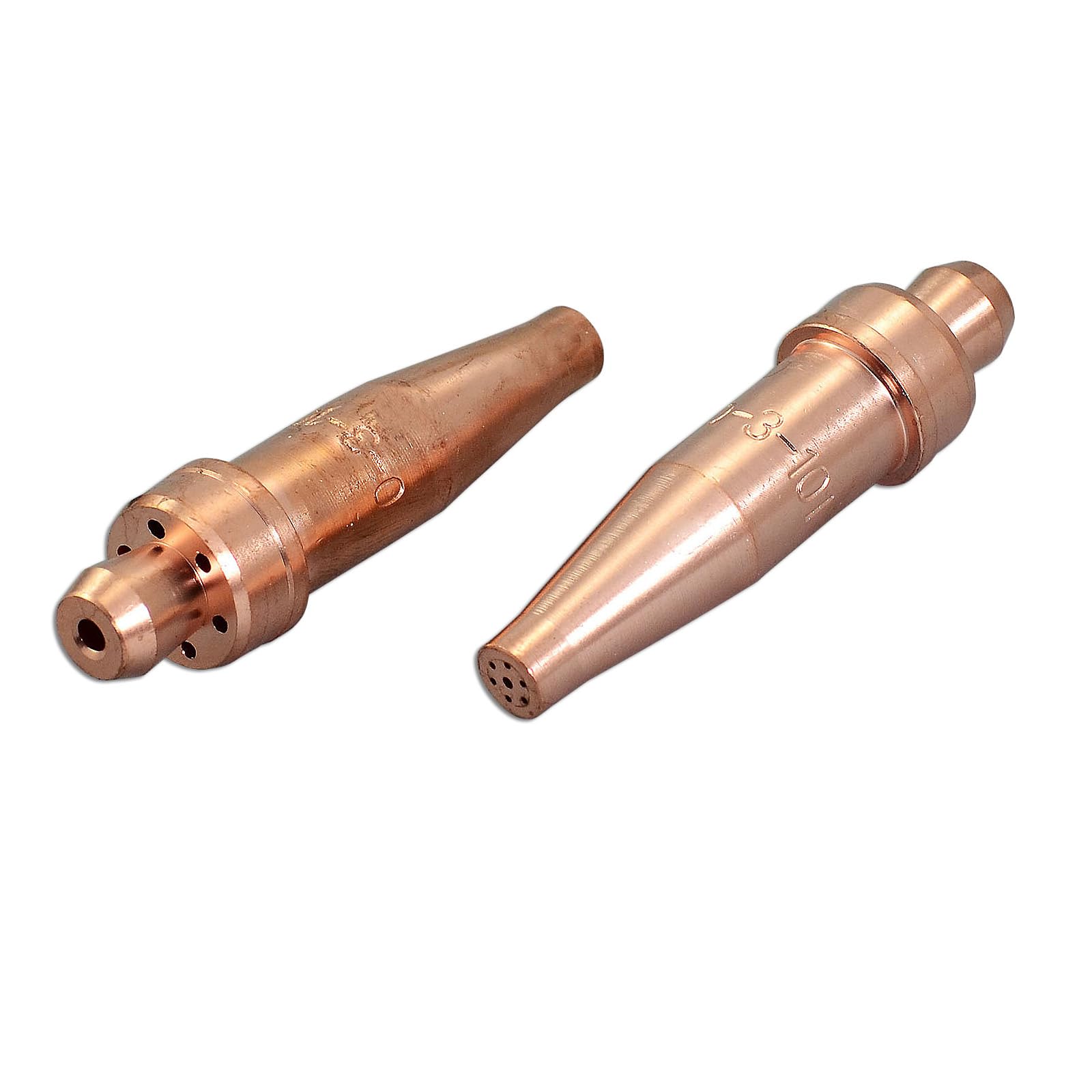 RIVERWELD Acetylene Cutting Tips 3-101 Size 0 & 3-101-0 for Victor Style Oxygen Oxy Oxyfuel Cutter Torch Pack of 2