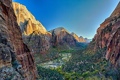Angel's Landing By Philippe Clairo - Print on Canvas (24x16inch: Unframed)