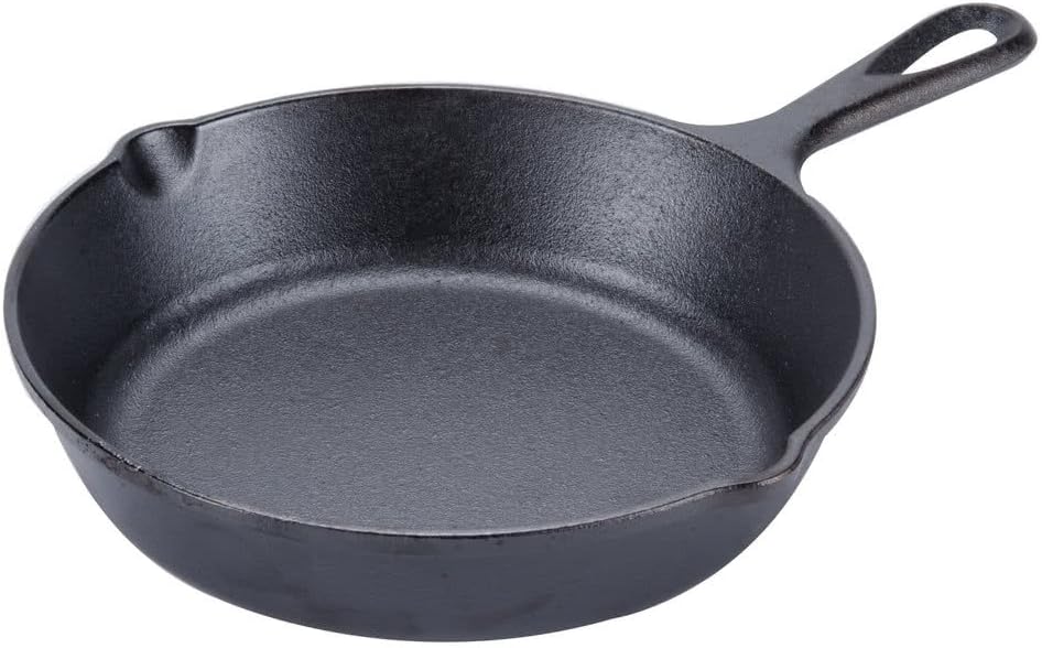 Pre-Seasoned Cast Iron Skillet by Royal Industries, 6-1/2