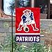 WinCraft New England Retro Pat Patriot Double Sided Garden Flag