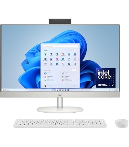 Amazon.com: HP 27 inch All-in-One Desktop PC, FHD Touchscreen, AMD
