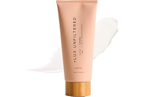 + Lux Unfiltered N°32 Gradual Self Tanner, Hydrating Self Tanning Lotion with Shea Butter & Squalane - Non-Sticky, No Transfer, Natural-Looking Tan - Vegan & Cruelty-Free Sunless Tanner - Santal