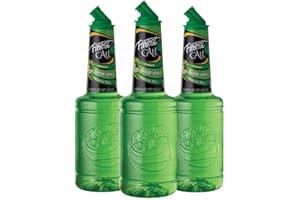 Finest Call Premium Sour Apple Martini Drink Mix, 1 Liter Bottle (33.8 Fl Oz), Pack of 3