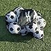 Heavy Duty Extra Large Ball Mesh Bag Soccer Ball Bag Equipment Bag For Sports Beach and Swimming Gears. Adjustable Shoulder Strap For Adults and Kids. Side Pocket for Your Personal Item 30 x 40 Inches