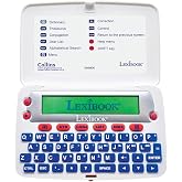 LEXiBOOK - The Collins English Dictionary, 13th Edition - Electronic Dictionary, Definitions, Thesaurus, Conjugation, Phonetic Spellchecker, Crossword Solver, with Battery, Blue/White, D850EN