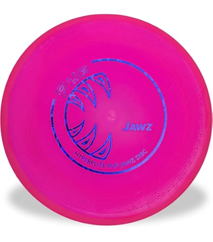 Amazon.com: Hyperflite K-10 Jawz Pink Disc • for Dogs Over 16