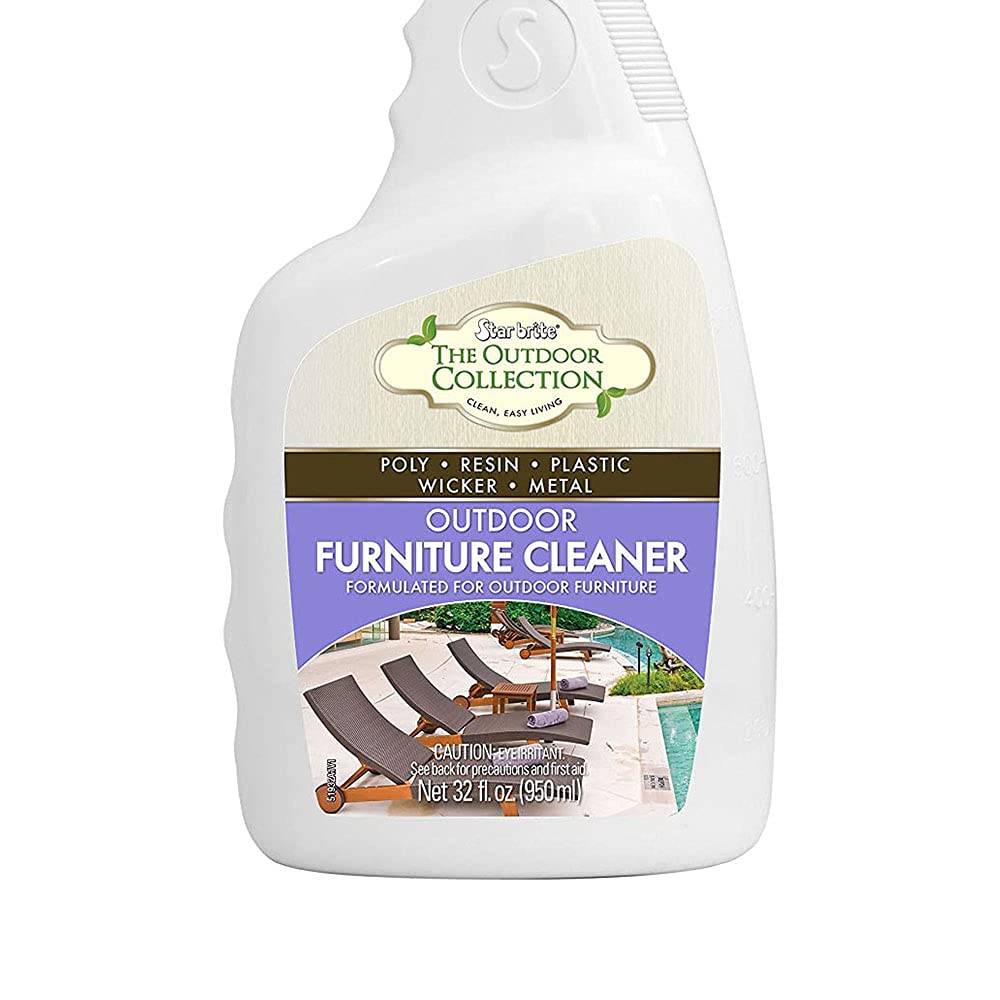 STAR BRITE Outdoor Furniture Cleaner (51932) All-Surface Cleaner Spray - 32 oz