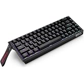 NSYCA WIN68 HE Hall Effect Keyboard, Rapid Trigger Magnetic Gaming Keyboard, 8000Hz Polling Rate, DKS &amp; SOCD, 0.01mm Adjustable, RGB PBT Keycaps, 60% Wired Keyboard for FPS Gaming PC &amp; Mac，Black