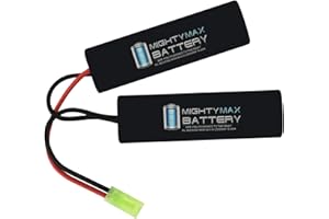 Mighty Max Battery 9.6V 2000mAh Replacement for FN Herstal MK46 SPW AEG Airsoft Battery