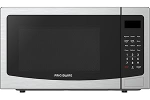 FRIGIDAIRE RMW1178 1.1 Cu Ft Stainless Steel Countertop Microwave Oven, Multi Function, Programmable, 1000W, residential kitc
