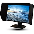 iLooker 20E 19~20 inch LCD LED Video Monitor Hood Sunshade Sunhood for Dell HP Viewsonic Philips Samsung LG EIZO NEC ASUS ACER BENQ AOC Lenovo, Fits Monitor Frame Width 455-480mm
