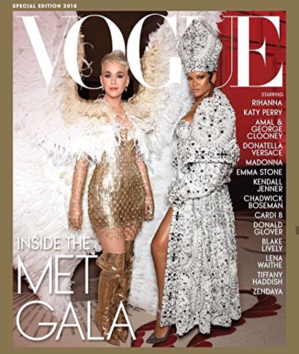Vogue Magazine Met Gala 2018 Special Edition Katy Perry and Want