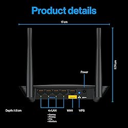 Linksys WiFi 5 Router | 1,500 Sq. ft Coverage