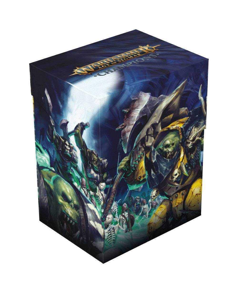 Ultimate Guard Warhammer Age of Sigmar: Champions Basic Deck Case 80+ Standard Size Destruction