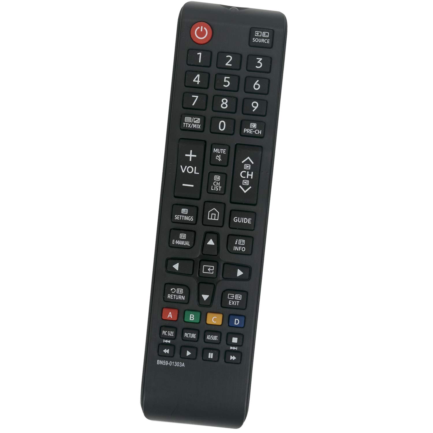 ALLIMITY BN59 01303A Remote Control Replace fit for Samsung Smart TV UE75NU7179 UE40NU7170 UE49NU7105 UE49NU7172 UE55NU7023 UE65NU7102 UE65NU7172 UE65NU7170 UE40NU7125 UE49NU7102 UE49NU7170