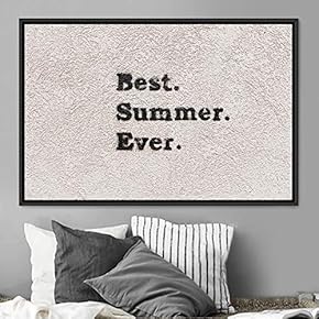 signwin Framed Canvas Wall Art Pressed Quotes 3D...