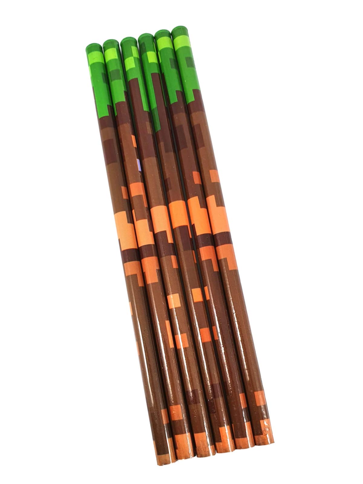 SDM 6 x Army Camouflage Pixel Design HB Pencils Party Bag Fillers