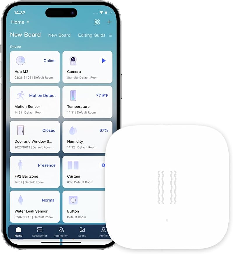 Aqara Vibration Sensor Requires Aqara Hub Zigbee Wireless Glass Break Detector