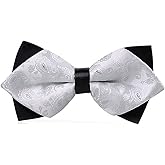 Flairs New York Gentleman's Diamond Pointed Pre-Tied Bow Tie