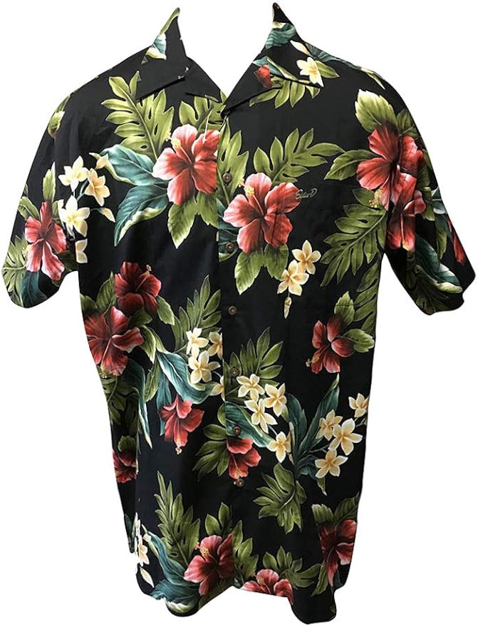 EddieD Big and Tall Hawaiian Shirts in Vibrant Colors All