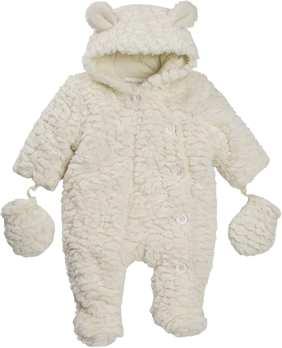 unisex baby pram suit