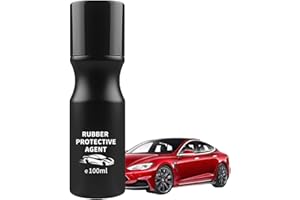 Car Rubber Seal Protectant - Gummi Pflege, Car Door Rubber Seal Protectant Strip Lubrication, Black Plastic Car Trim Restorer