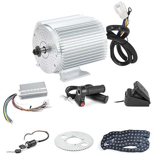 72V 3000W BLDC Brushless Motor Kit with 24 Mosfet 50A Controller