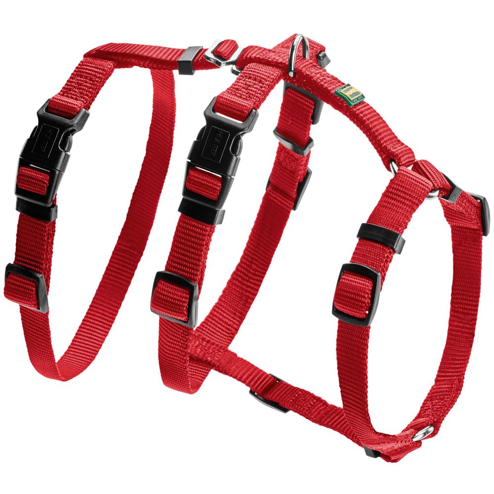 HUNTER Escape-proof harness Vario Rapid, M red, Nylon