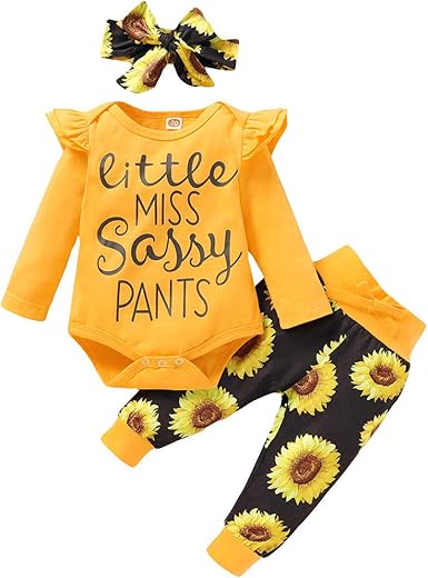 yellow infant pants