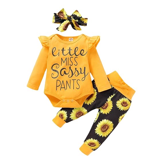 sunflower dress for baby girl