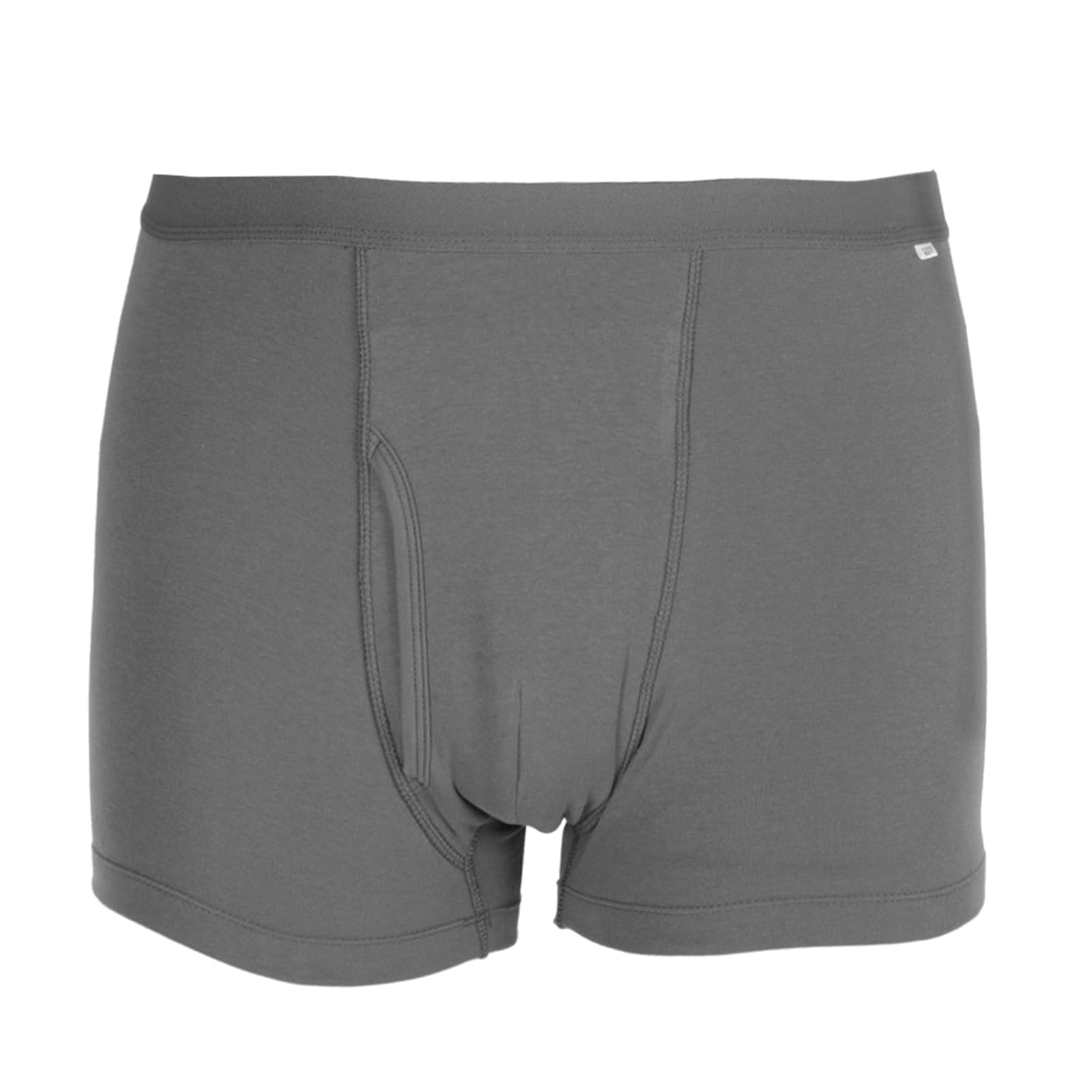 Reusable Incontinence Underwear Washable Incontinence Cotton Brief for Men (Gray)(XL)