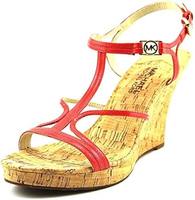 michael kors pink wedges