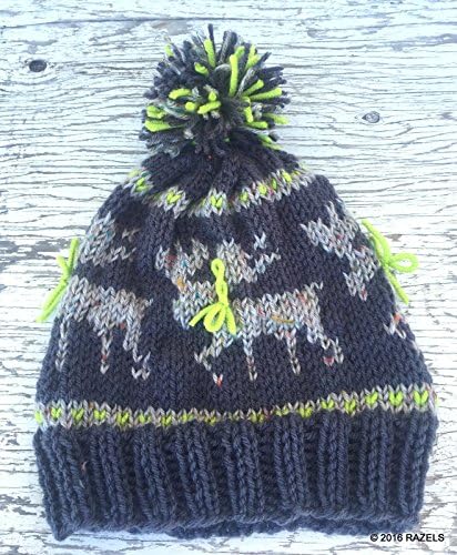 Moose Hat, Cute Winter Hats, WINTER IS COMING, Custom Winter Hat,