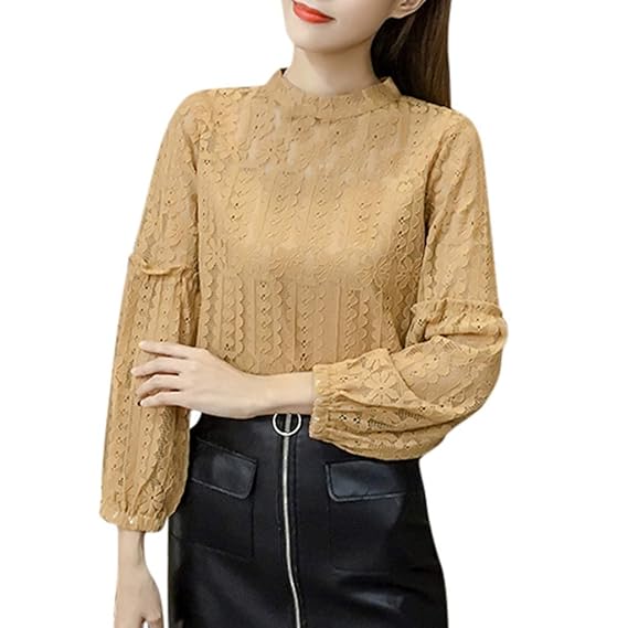 Amazon Gogatu レディース 夏秋 長袖 韓国版 Tシャツ トップ 素色