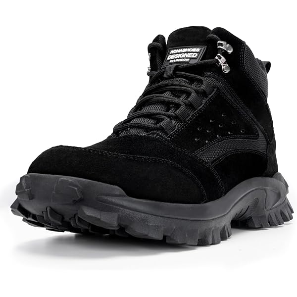 Furuian Zapatos De Punta De Acero Para Hombres Y Mujeres