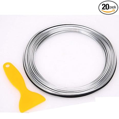 Toys Games 5m Plating Flexible Trim Moulding Strip Decorative