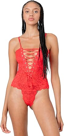 red bodysuit amazon