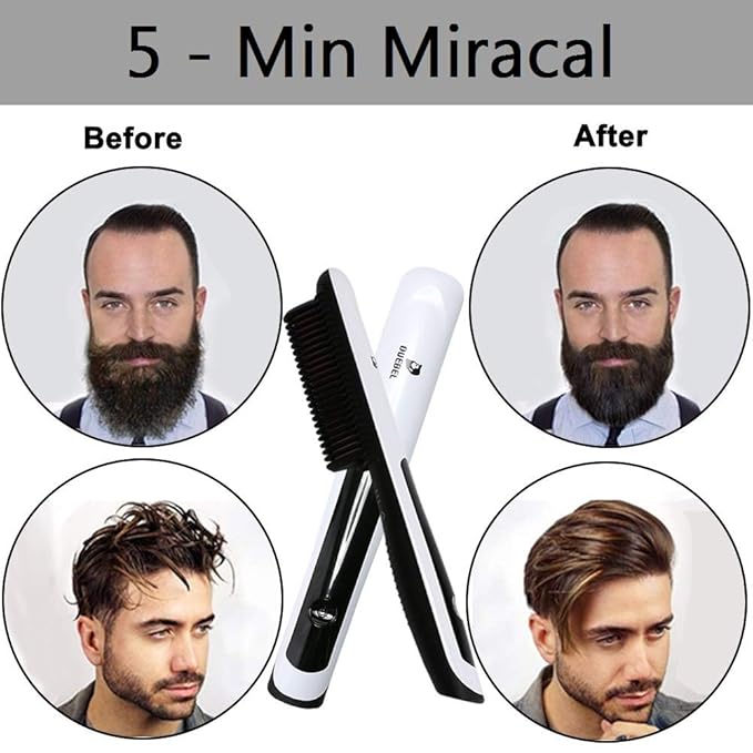 beard straightener noon