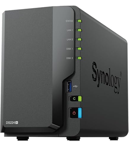 Amazon.com: Synology Servidor NAS DiskStation DS723+ con CPU Ryzen