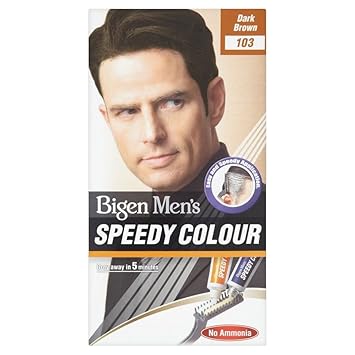 Bigen Mens Permanent Hair Colour Dark Brown 103