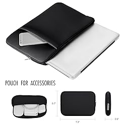 RAINYEAR Laptop Sleeve Case Compatible with 13.3