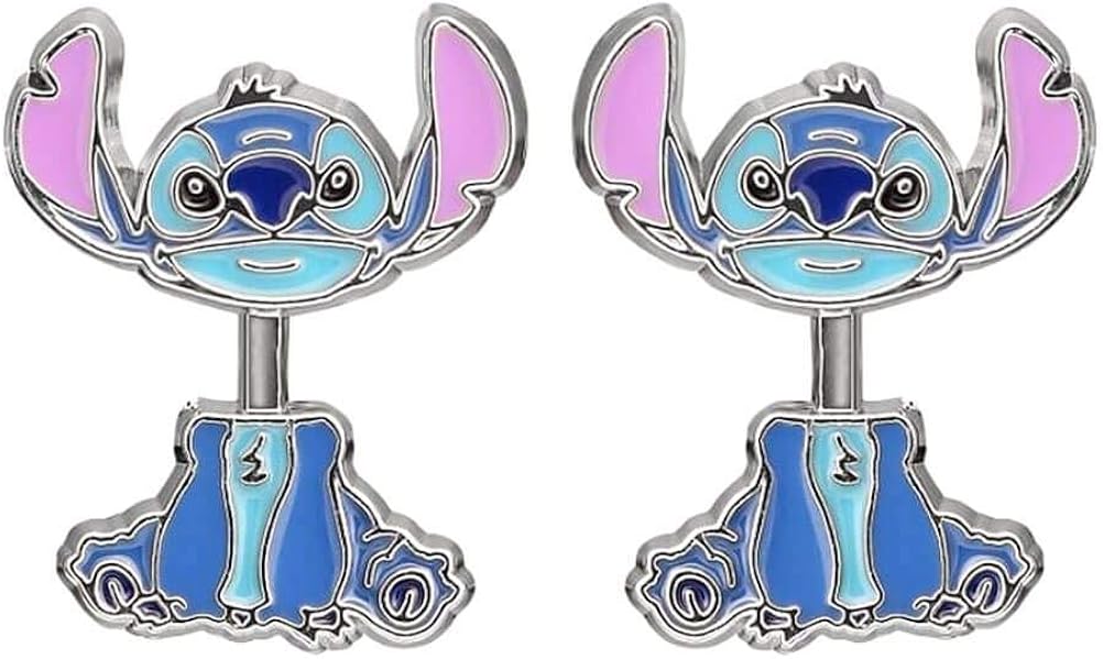 Peers Hardy Disney Lilo and Stitch Ear Jacket Stud Earrings Amazon.co