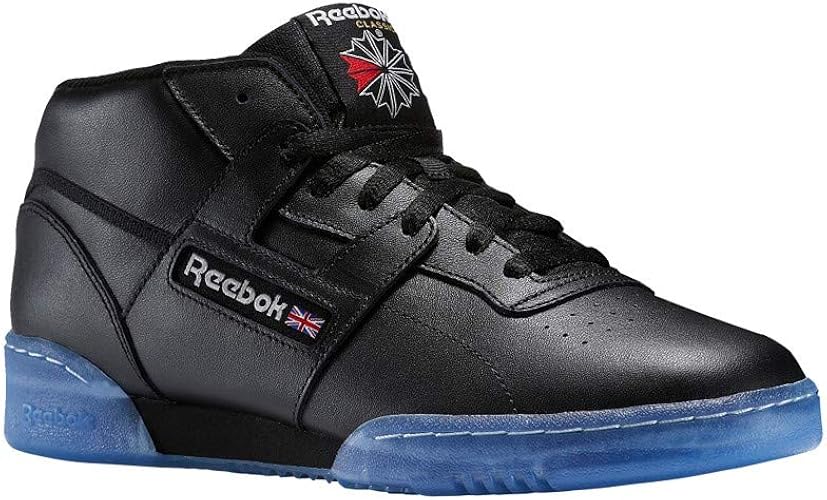 reebok workout mid black